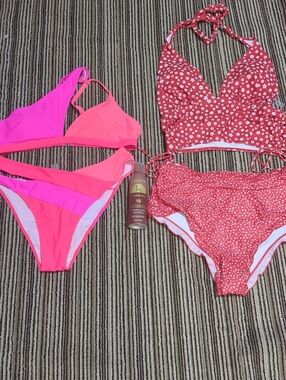 #0154 Neon Flower Swim Combo